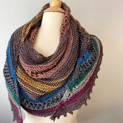 Eastbound Knit Shawl