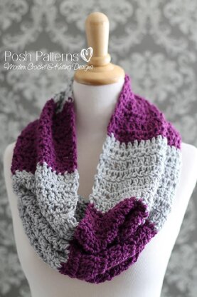 Easy Striped Cowl 351