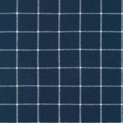 Robert Kaufman Essex Classic Wovens - Check Indigo