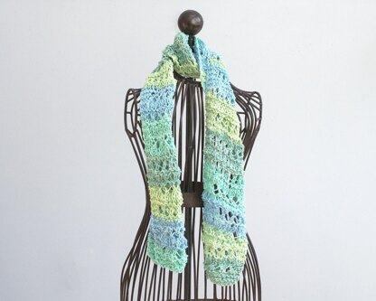 Three Easy Knit Lace Scarves