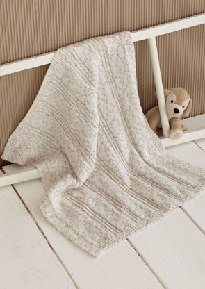 Babies Blankets in Sirdar Snuggly Spots DK - 4564 - Downloadable PDF