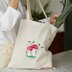 DMC Mushroom Tote Bag Kit Embroidery Kit - 35 × 42 cm