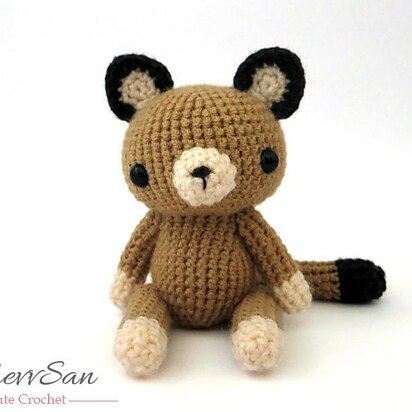 Amigurumi Woodland Critter Cougar