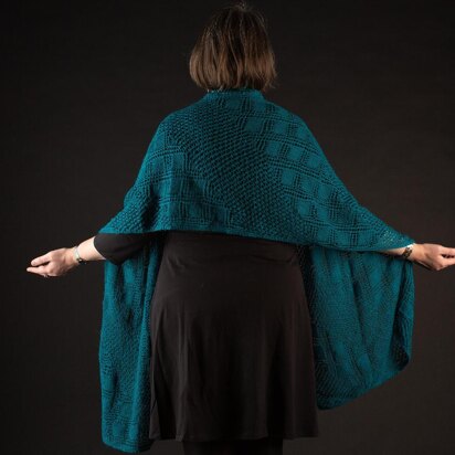Leaning Diamonds - knitting pattern