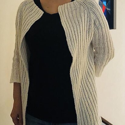 Light linen cardigan