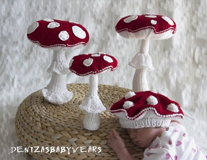 Fly Agarics & baby beret