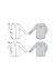 Burda Style Women's Blouses Pull-On in Two Lengths B6278 - Paper Pattern, Size 10-20