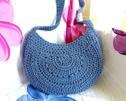 Crochet Boho Bag Tutorial  Crochet Over The Shoulder Bag 