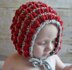 Puff Stitch Baby Bonnet