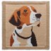 Hunting Dog Knitting Pattern Bundle, 4 Squares