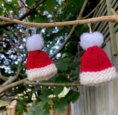 Santa Sleigh Bells Mini Beanies