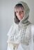 Hooded Cable Poncho