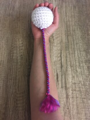 Easy DIY Crochet Poi Balls
