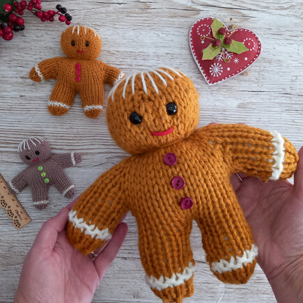 Big cuddly gingerbread man #3