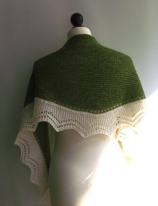 Garter shawl