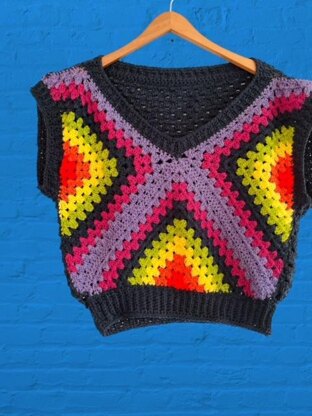 Joyful Crochet Tank Top