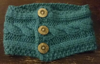 Chunky cowl (green)