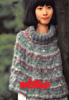 Poncho in Noro Kochoran - Y895 - PDF