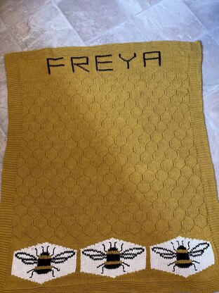 Bee Baby Blanket
