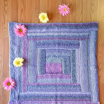 Box of Blocks Throw in Universal Yarn Major - Downloadable PDF