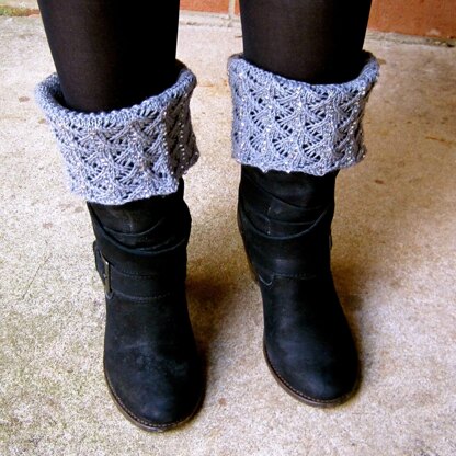 Beaded and Lacy Boot Cuffs