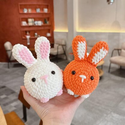 No-sew Bunny Plushies