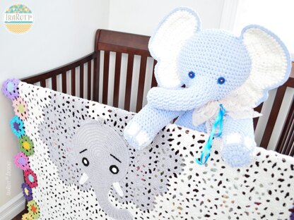 Josefina and Jeffery Elephant Blanket