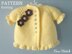 Knitting PATTERN Baby Jacket Evelyn