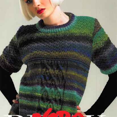 Relax Sweater in Noro Kureyon - Downloadable PDF