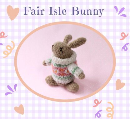 Fair Isle Bunny