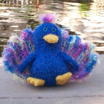 Percy Peacock - knitting pattern