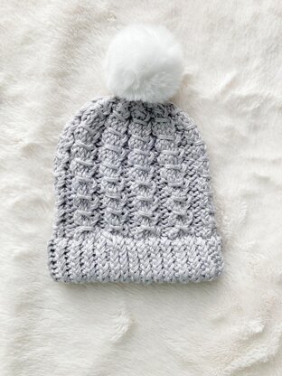 Amilia Baby Hat | Mock Cable Beanie