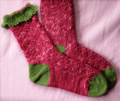 Strawberry Mojito Socks