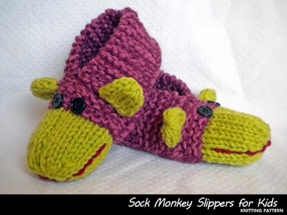 Sock monkey slippers hot sale for adults