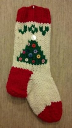 Easy Bulky Christmas Stocking