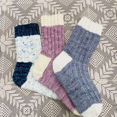 Thick Socks Three Ways