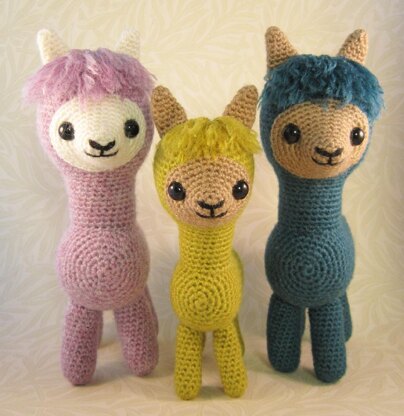 Alpaca Family Amigurumi