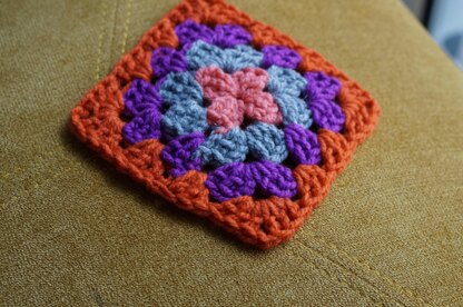 Granny Square crochet pattern