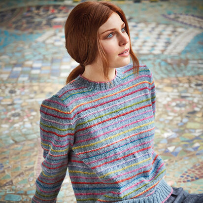 Rowan Colours In The Mist Sweater PDF