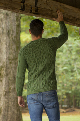 Men's Jumper Kerf in Universal Yarn Deluxe Worsted - Downloadable PDF