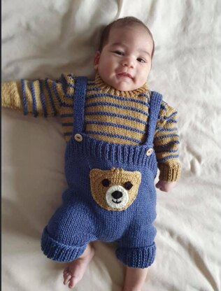 "Stephen" DK Knitting Pattern for Babies