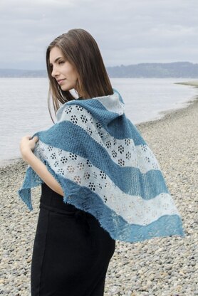 .Early Blooms in Cascade Yarns Alpaca Lace - FW235 - Downloadable PDF