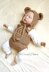 Bear Baby Bonnet and Romper