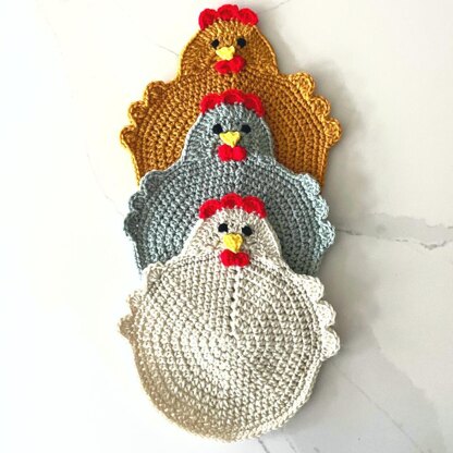 Farmhouse Chicken Potholder