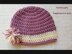 Pom pom easy beanie