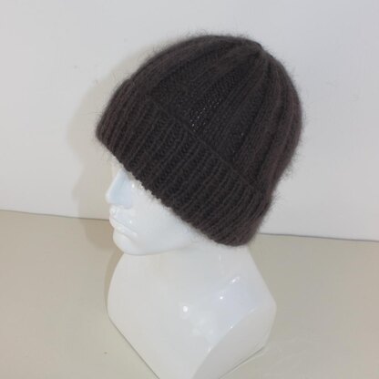 Fluffy 3x3 Rib Beanie Hat