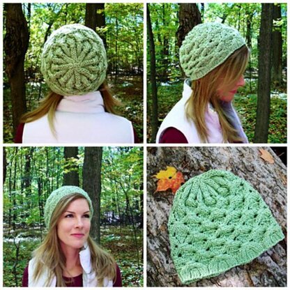 Shamrock Slouchy Knit Hat