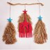 Crochet Faux Macrame Christmas Ornament