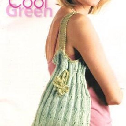 Fuchsia Pattern Bag - knitting pattern