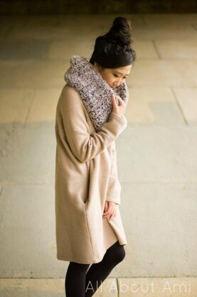 Luxe Faux Fur Cowl Crochet pattern by Stephanie Lau